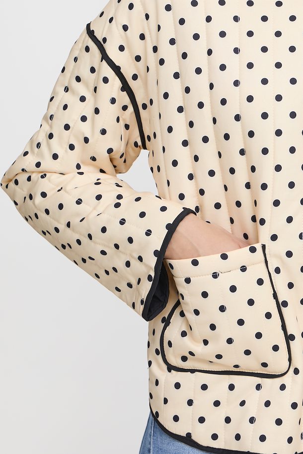 Maura Jacket (Creme/Black Dots)