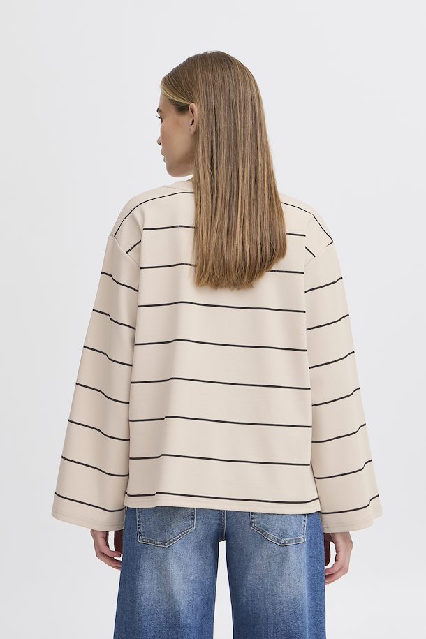 Kalas Sweatshirt (Doeskin Stripe)