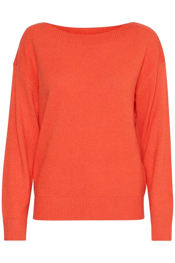 Ella Boat Neck Jumper (Fiesta)