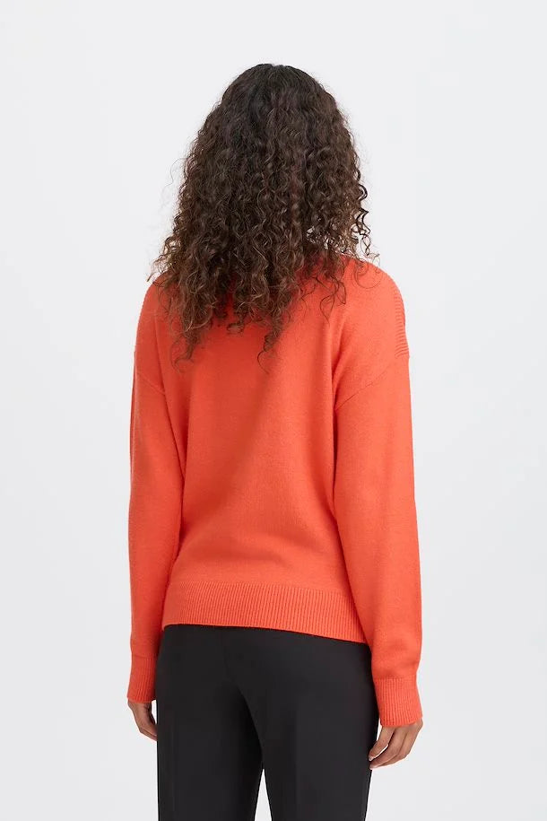 Ella Boat Neck Jumper (Fiesta)