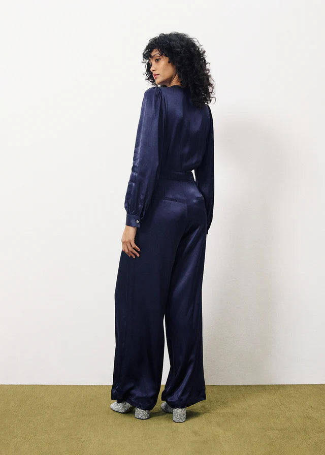 Rachelle Jumpsuit (Navy Blue)