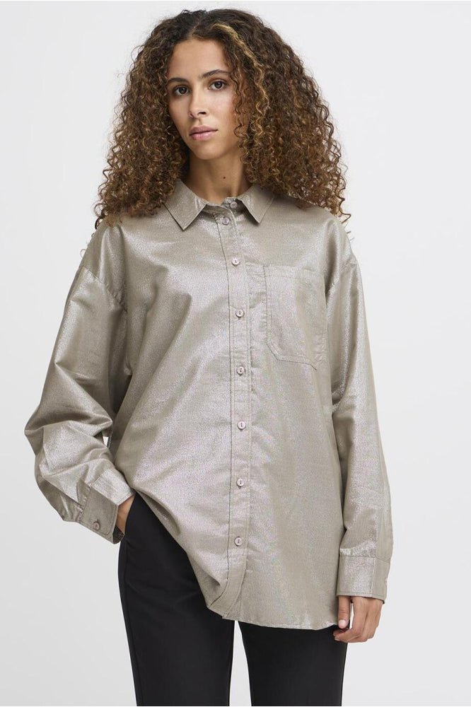 Helena Shirt (Champagne/Silver)