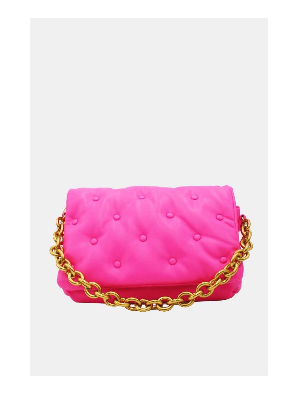 Gloria Quilted Handbag (Rose Pink)