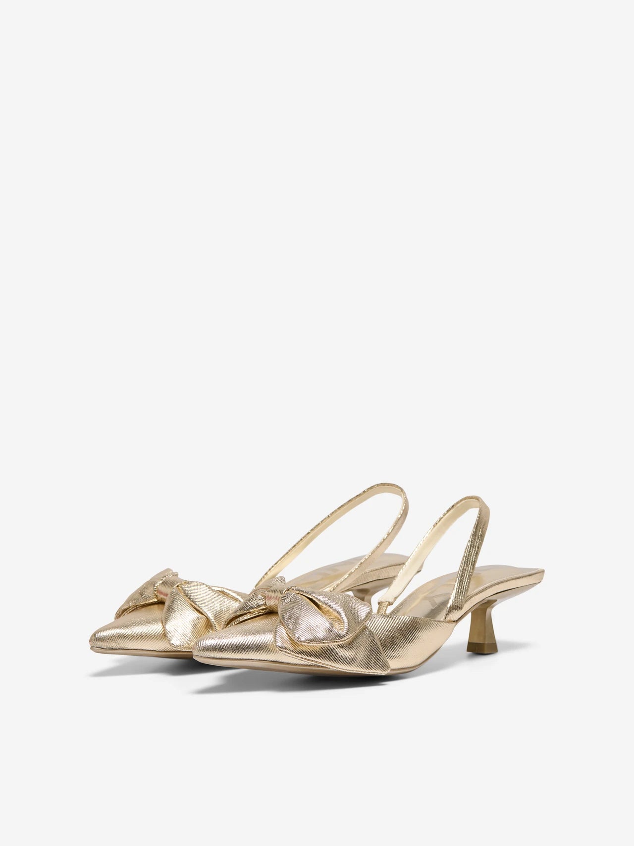 Sandra Slingback Pump (Gold)