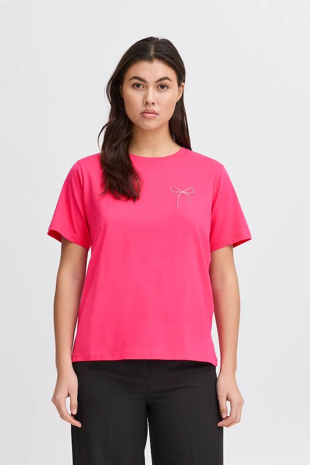 Hanna T-Shirt (Pink Yarrow)