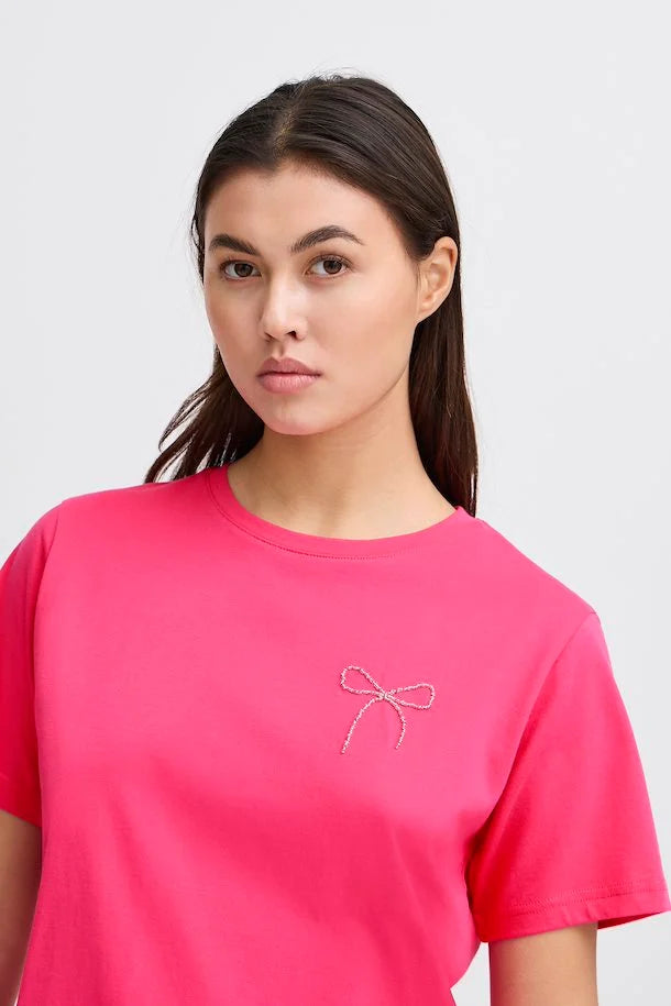 Hanna T-Shirt (Pink Yarrow)