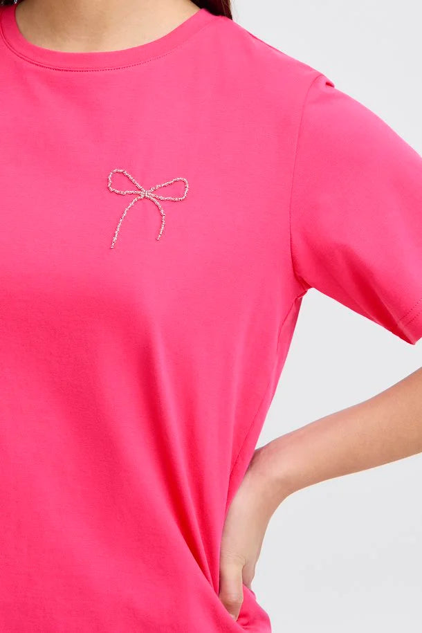 Hanna T-Shirt (Pink Yarrow)