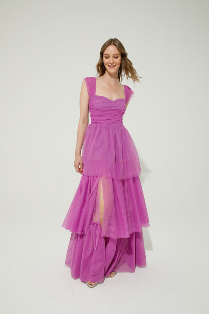 Hyacinth Long Dress (Orchid)