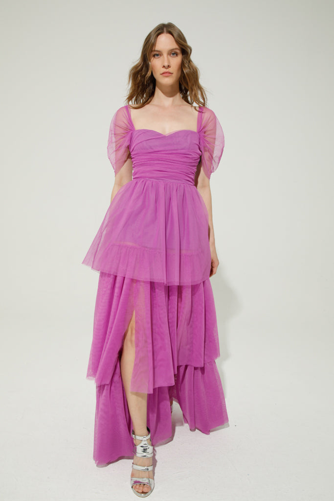 Hyacinth Long Dress (Orchid)