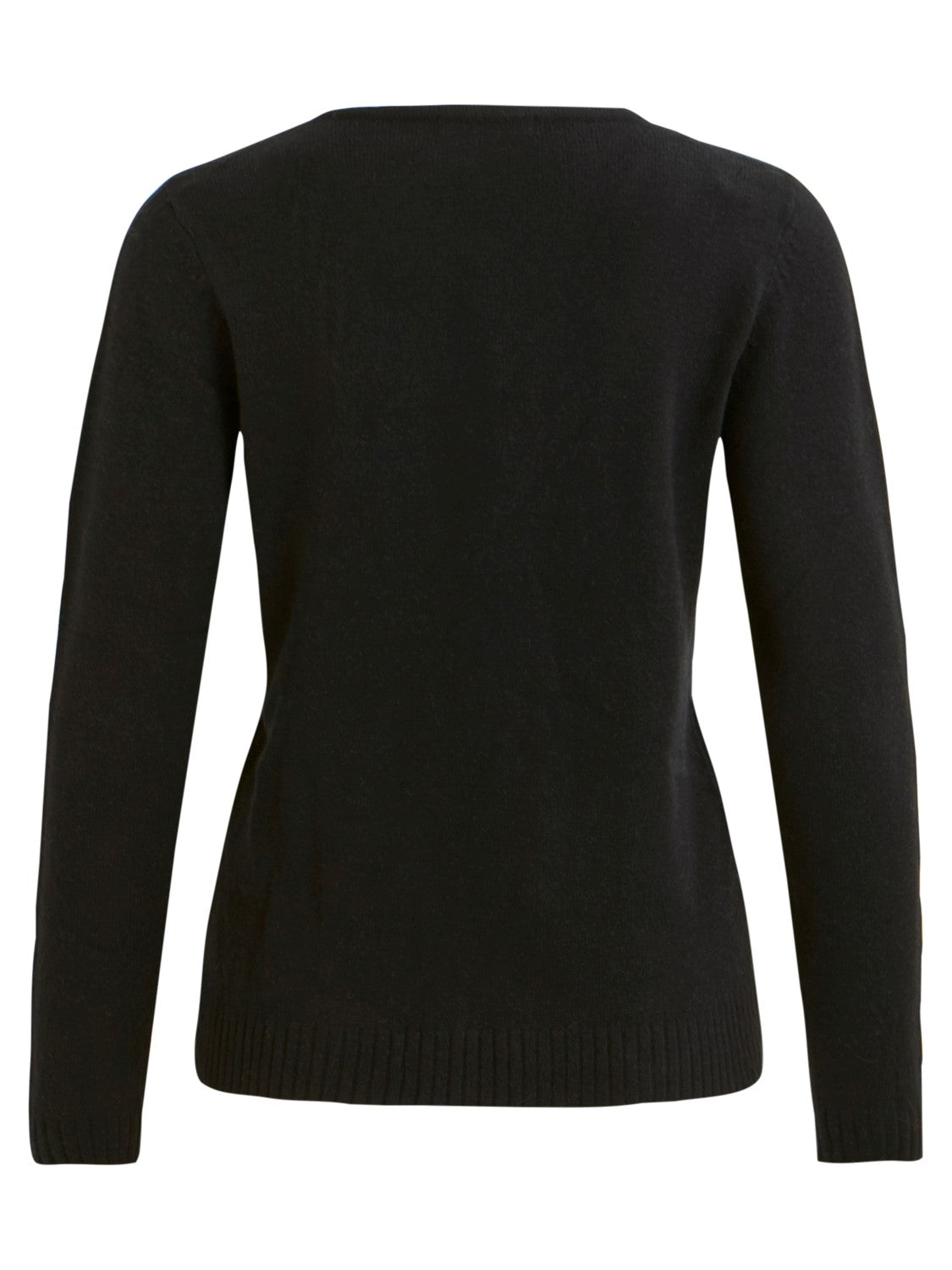 MIELA V-NECK JUMPER (BLACK)