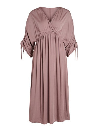 MATEA MIDI DRESS (MAUVE)