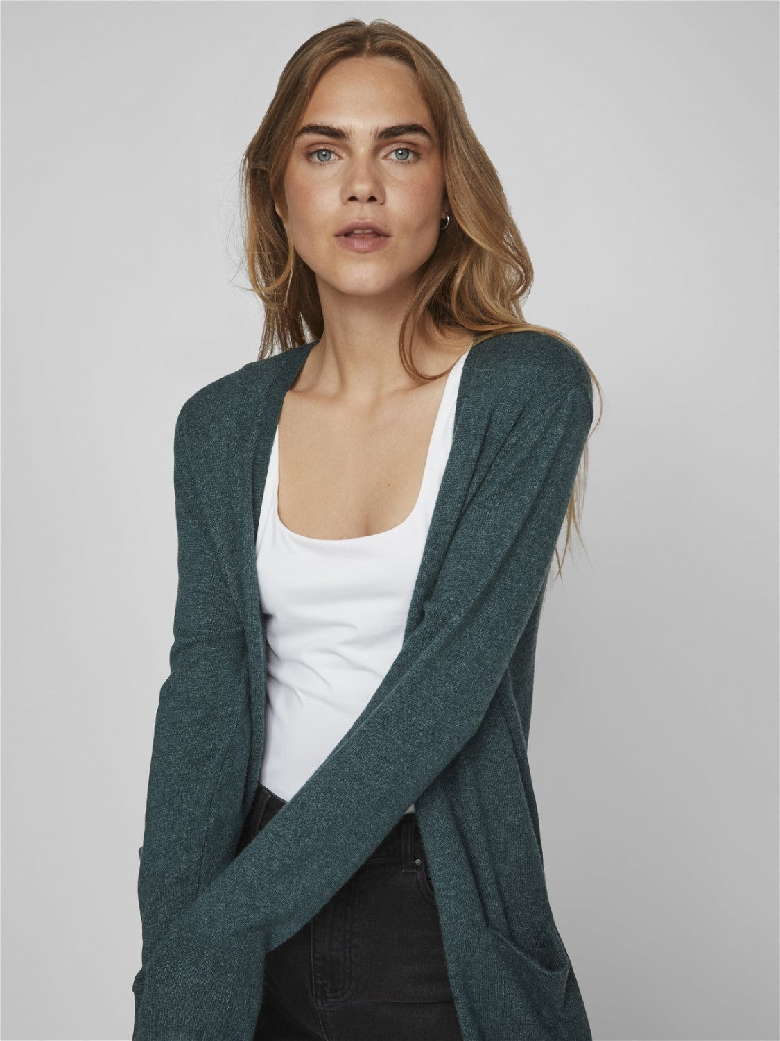 SIAN LONGLINE CARDIGAN (PONDEROSA PINE)