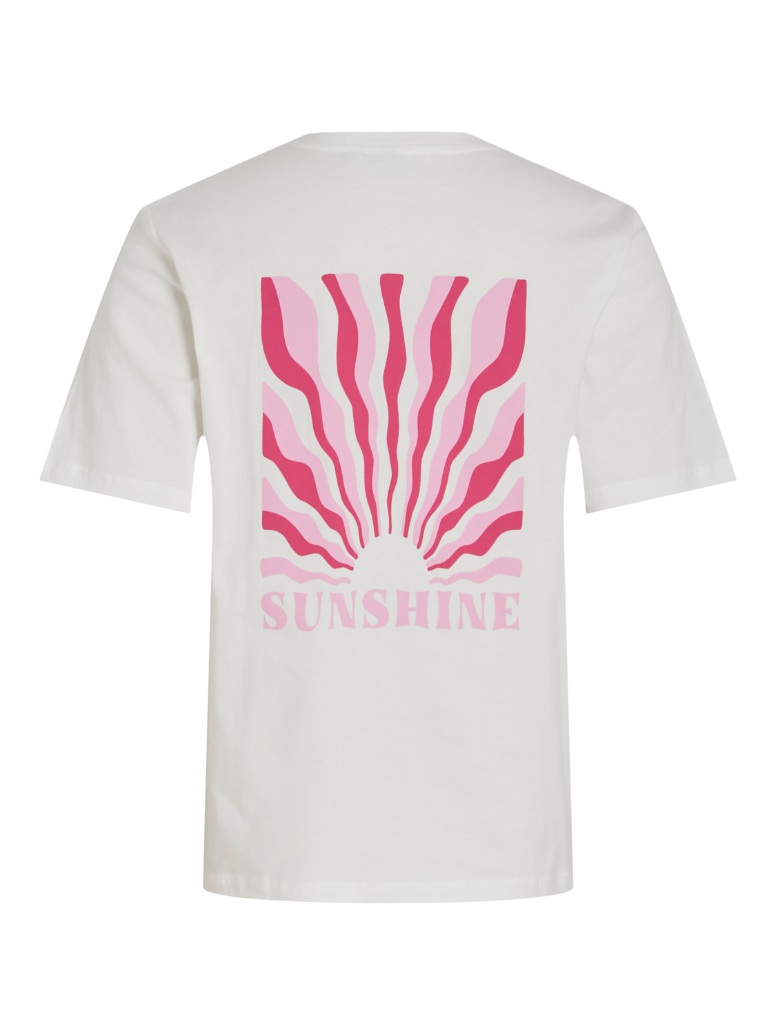 Hiva T-Shirt (White/Pink Sunshine)