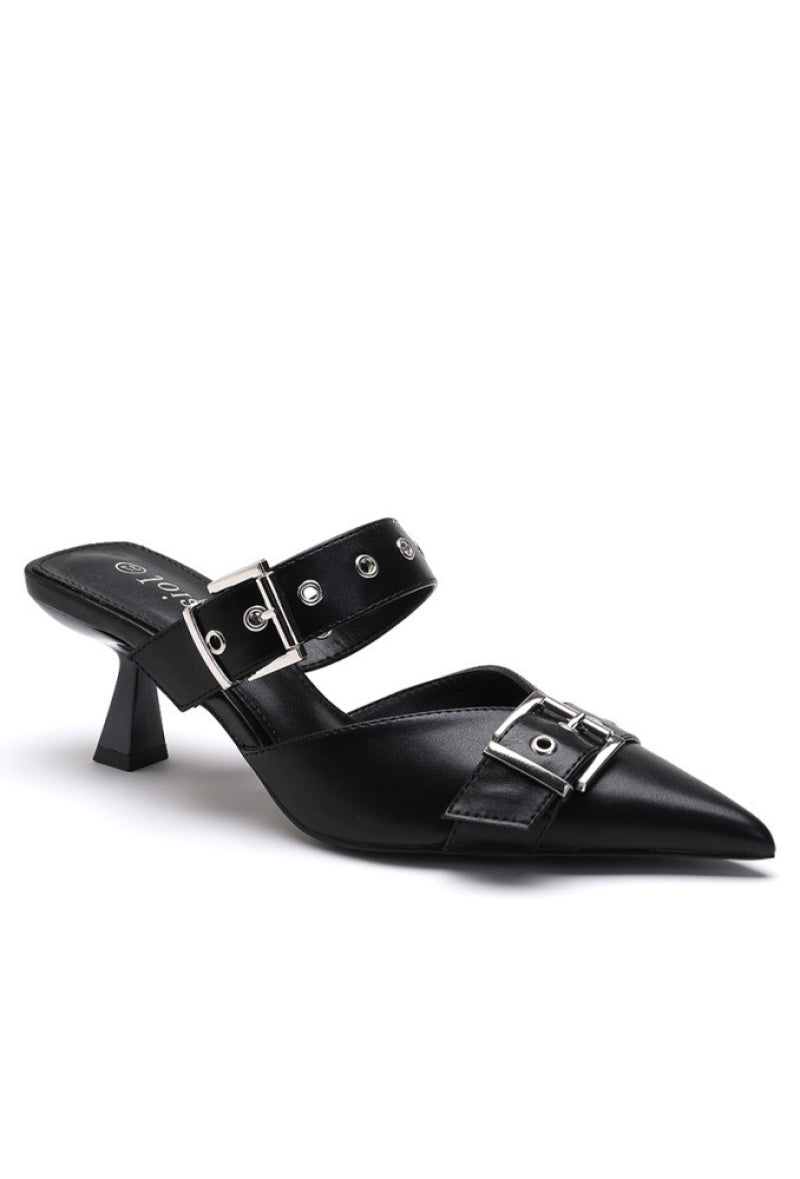 Imelda Slingbacks (Black)