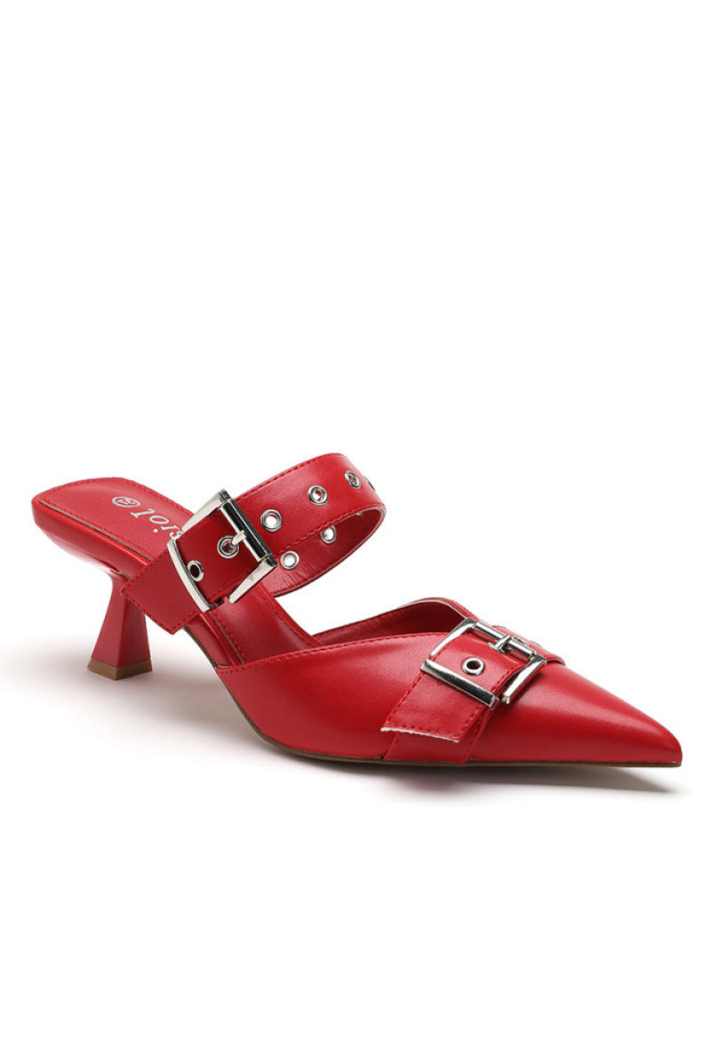 Imelda Slingbacks (Red)