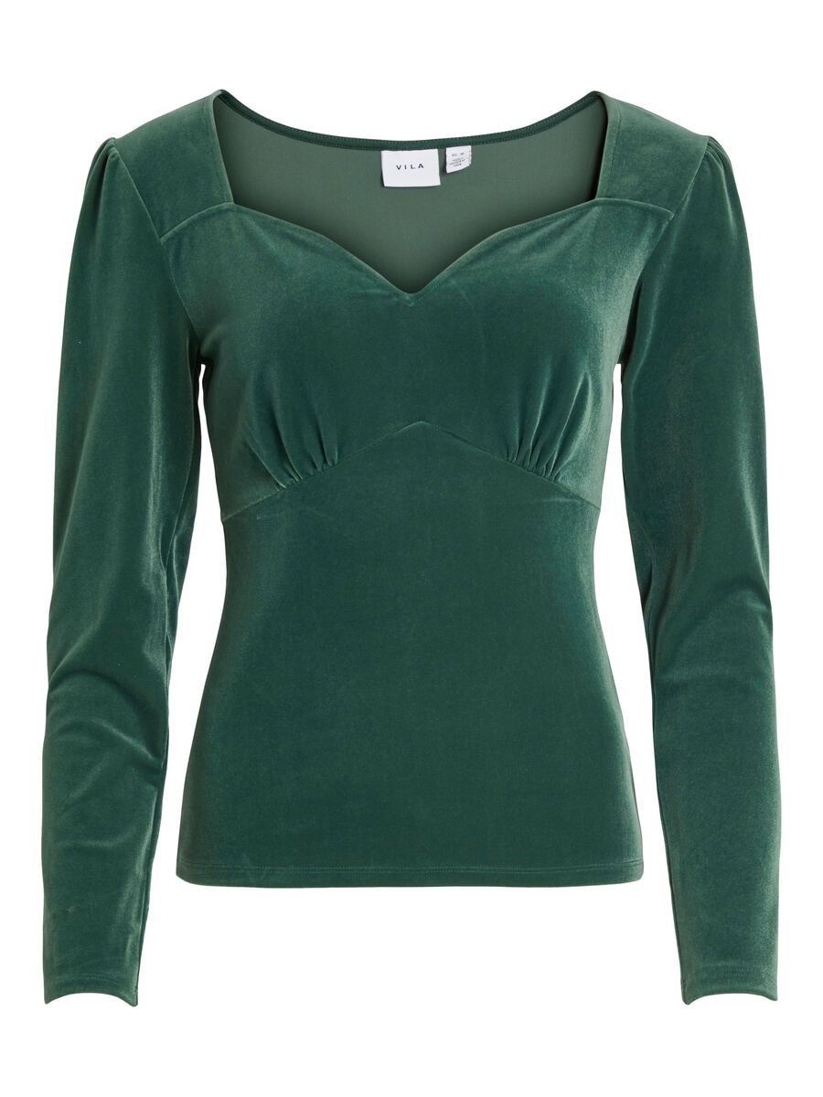 Elvo Sweetheart Top (Pine needle)