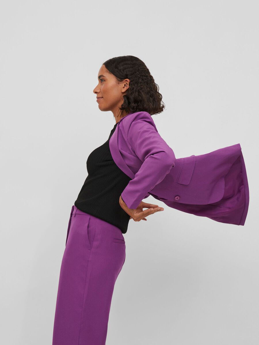 Kamma Loose Blazer (Sparking Grape)