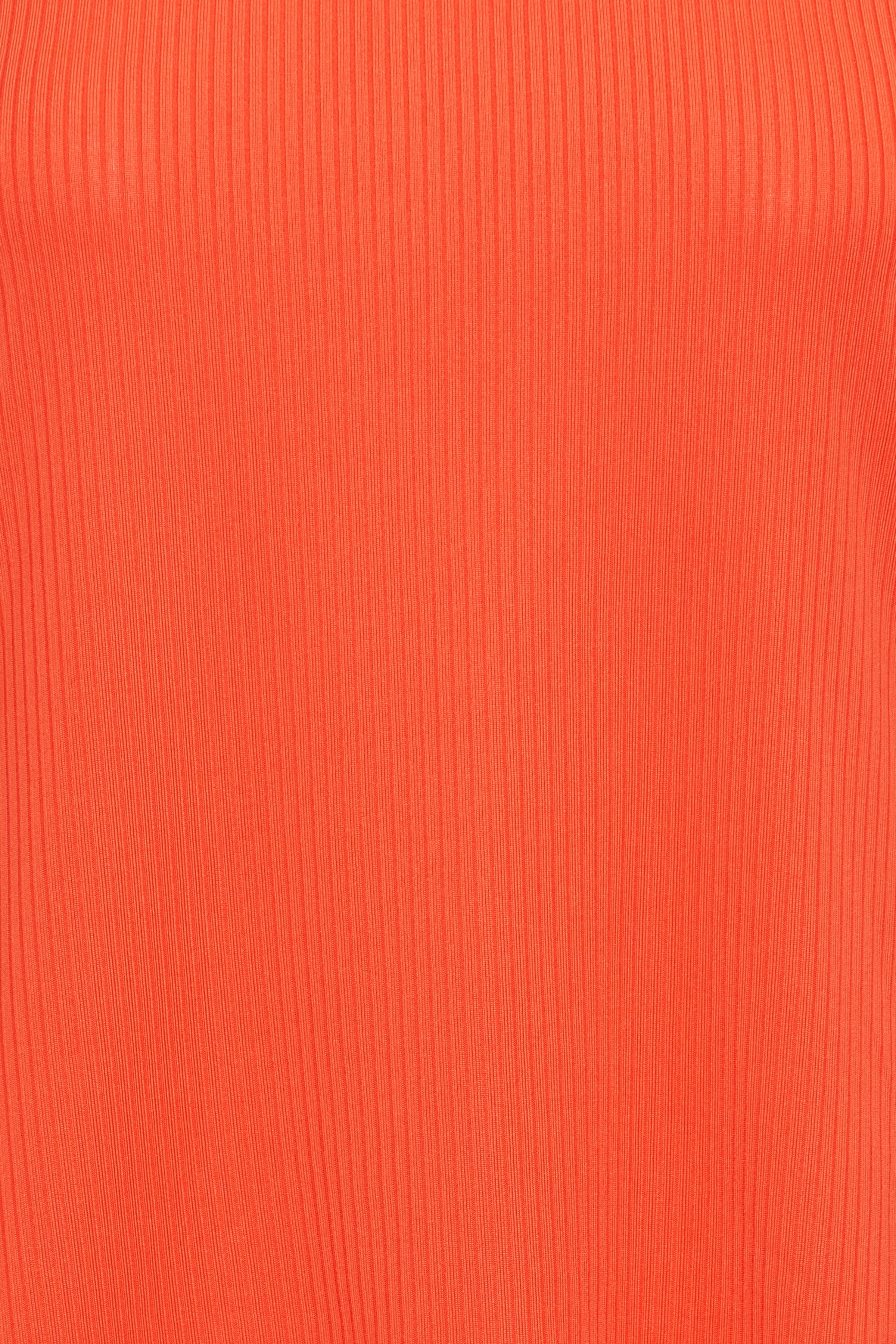 Inari Sleeveless Top (Mandarin Red)