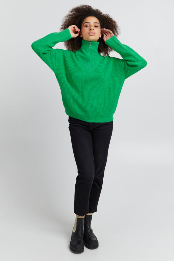 Novo Knit Jumper (Kelly Green)