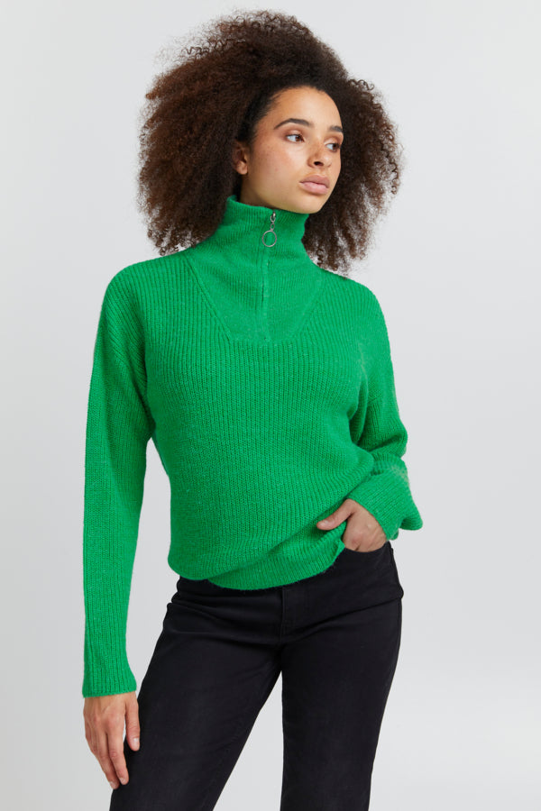 Novo Knit Jumper (Kelly Green)