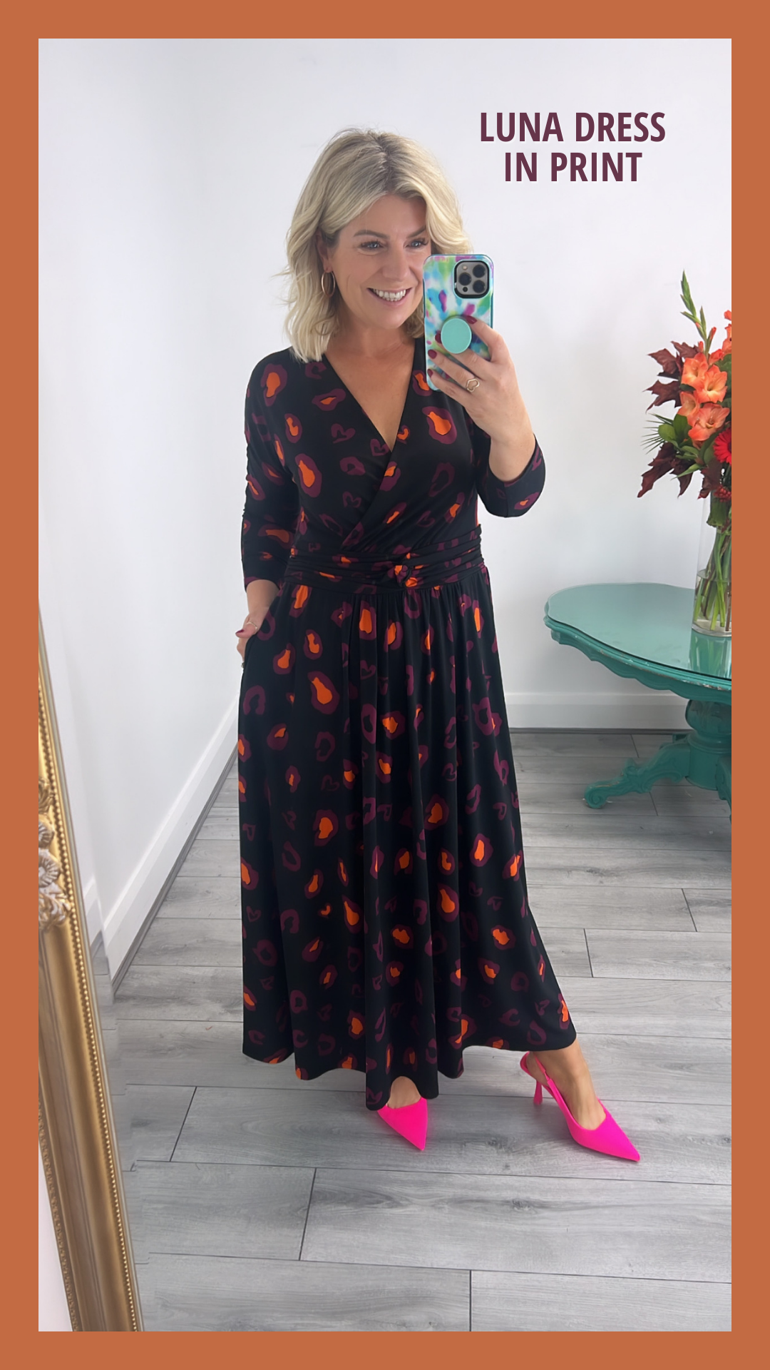 Luna Jersey Dress (Print)