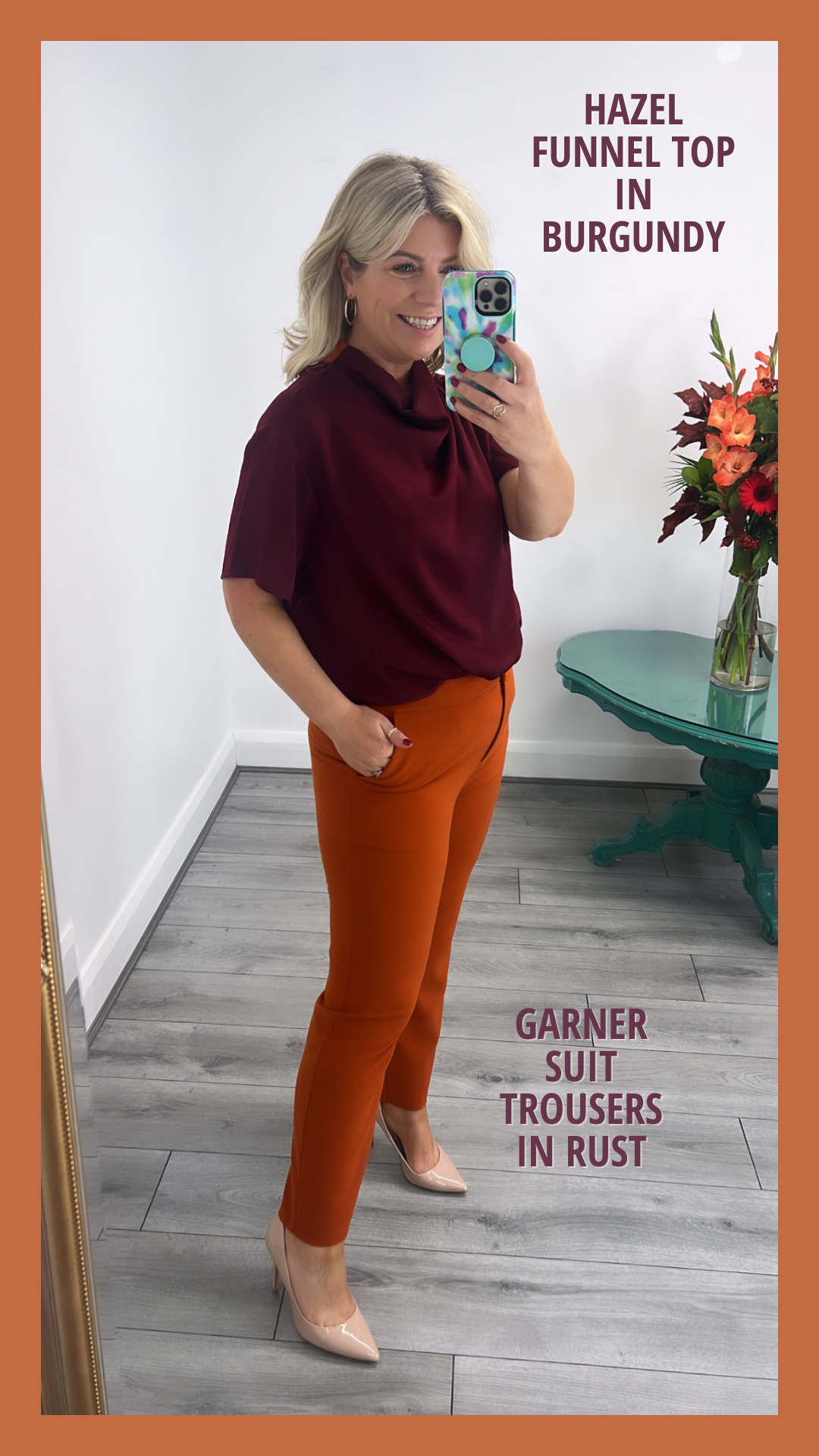 Garner Trousers (Rust)