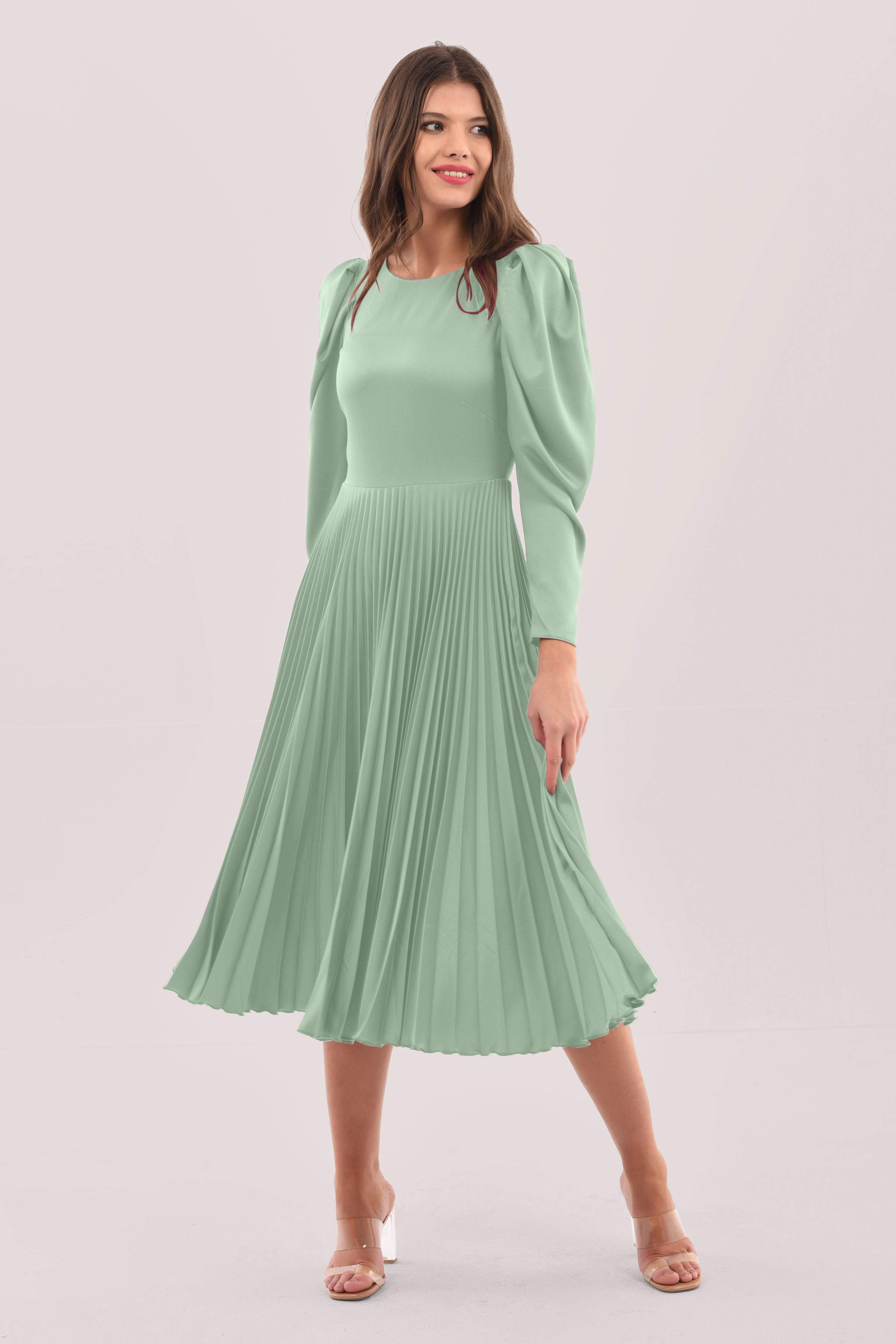 Miranda Pleated Dress Love Cherish Dress