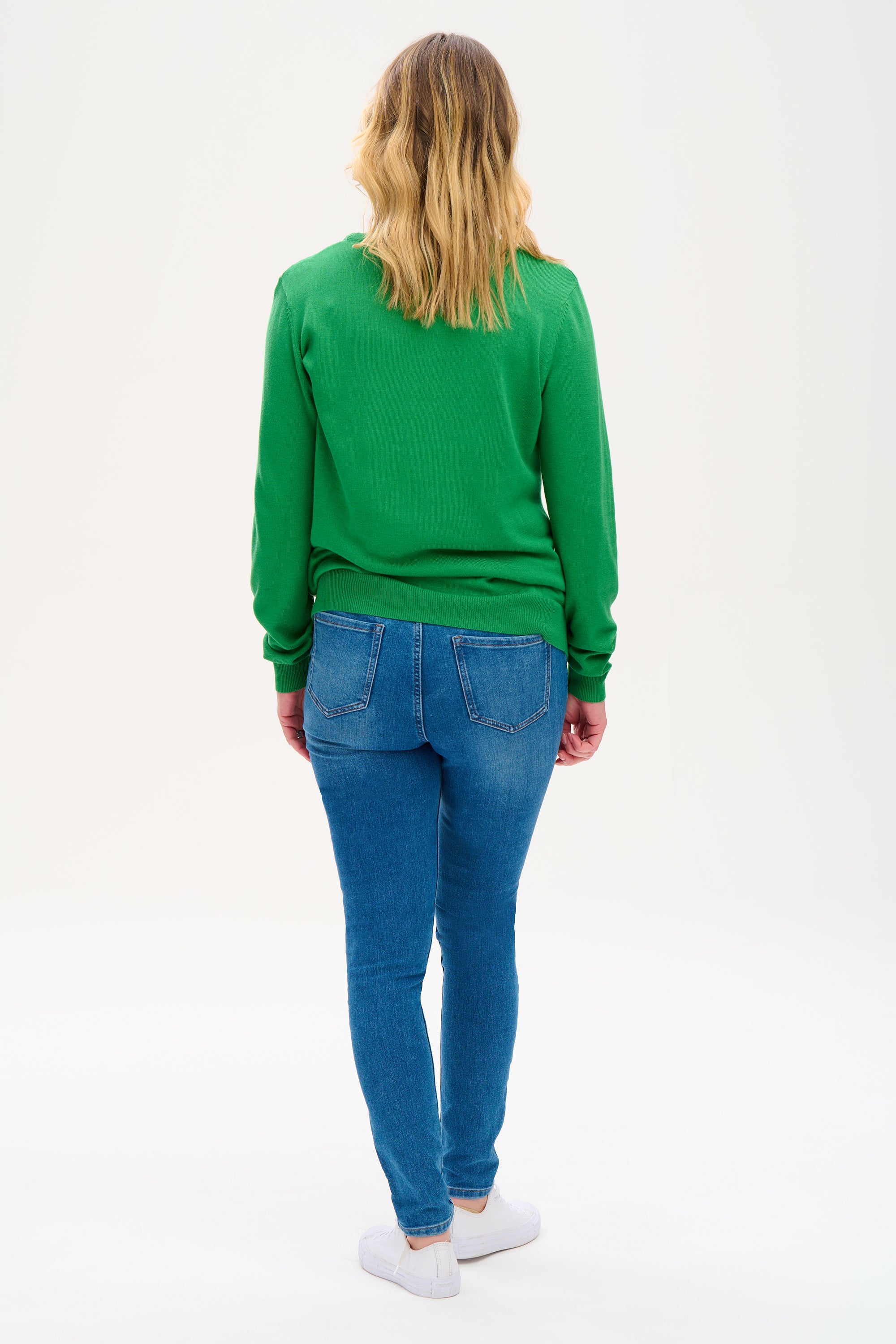 Astrid Jumper | Green Lightning Shimmer