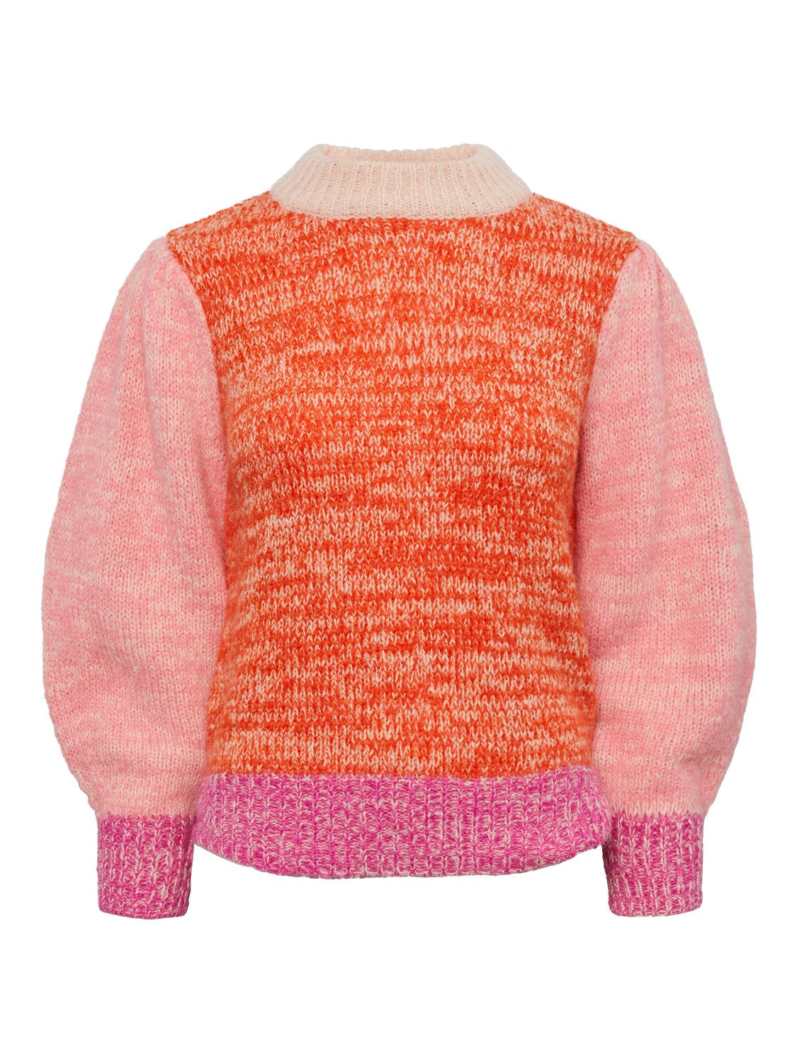 Felisia High Neck Jumper (Tangerine Tango)