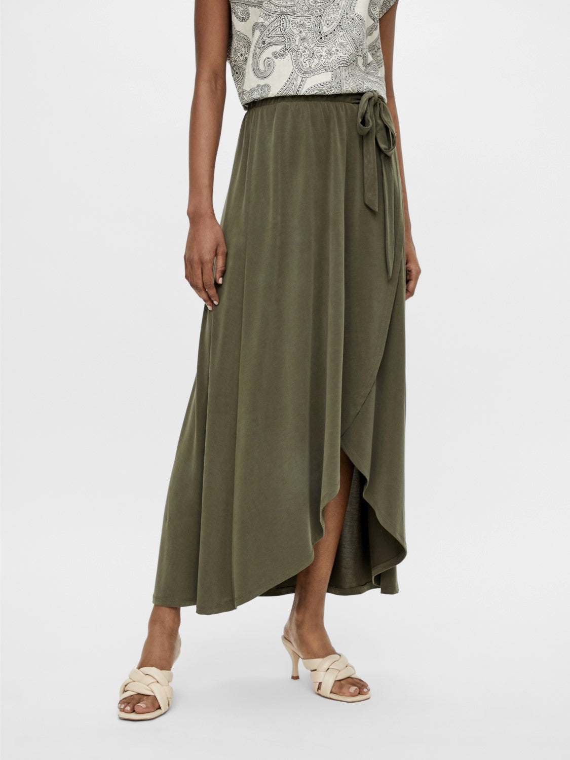 Jamie Wrap Skirt (Forest Night)