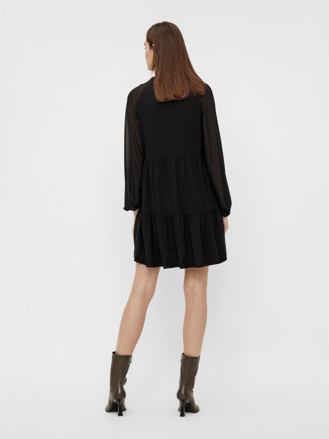 Braylon Smock Dress (Black)