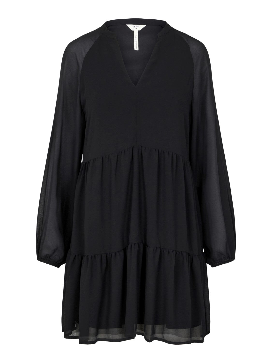 Braylon Smock Dress (Black)