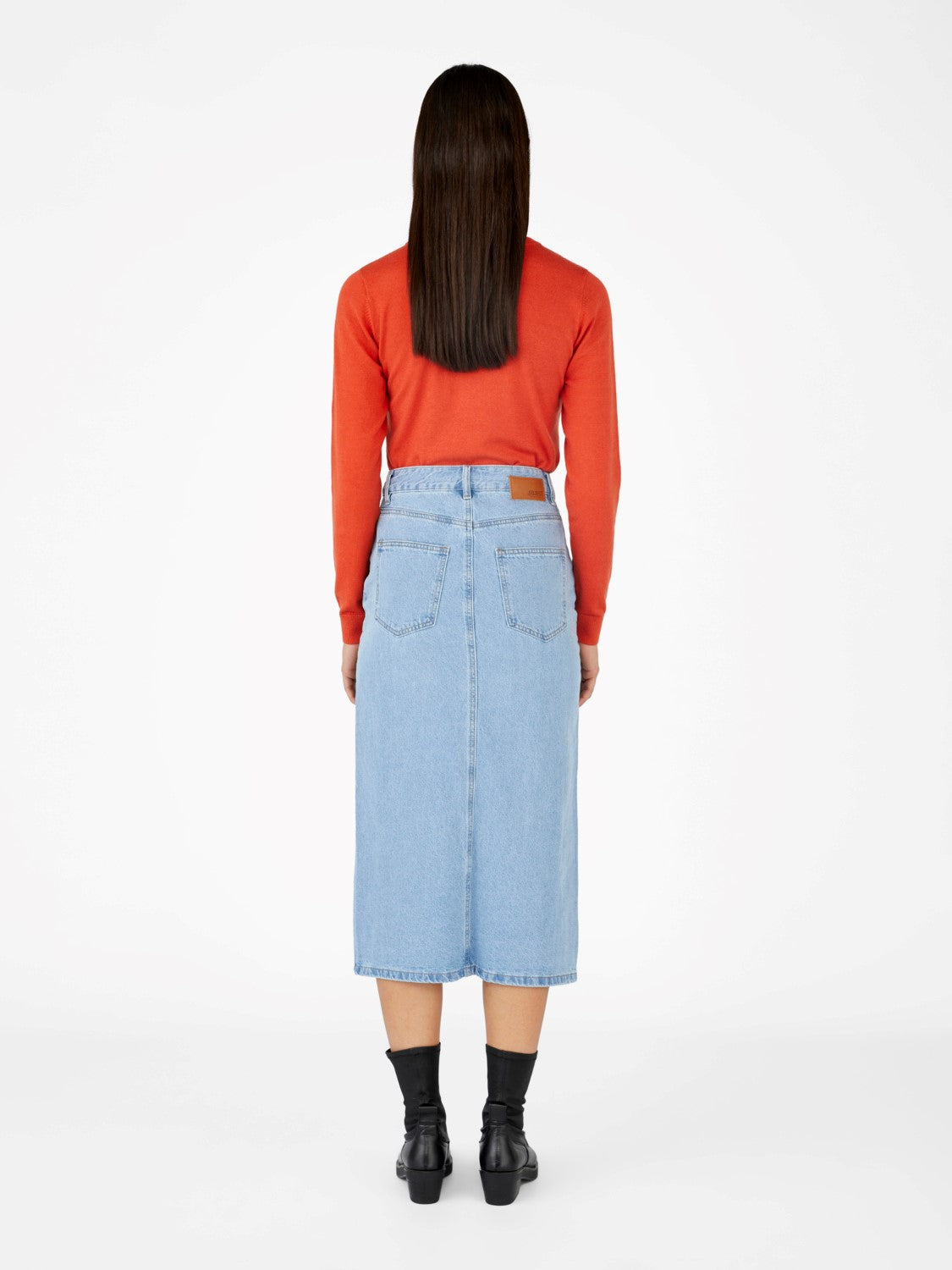 Patrizia High Waist Denim Skirt