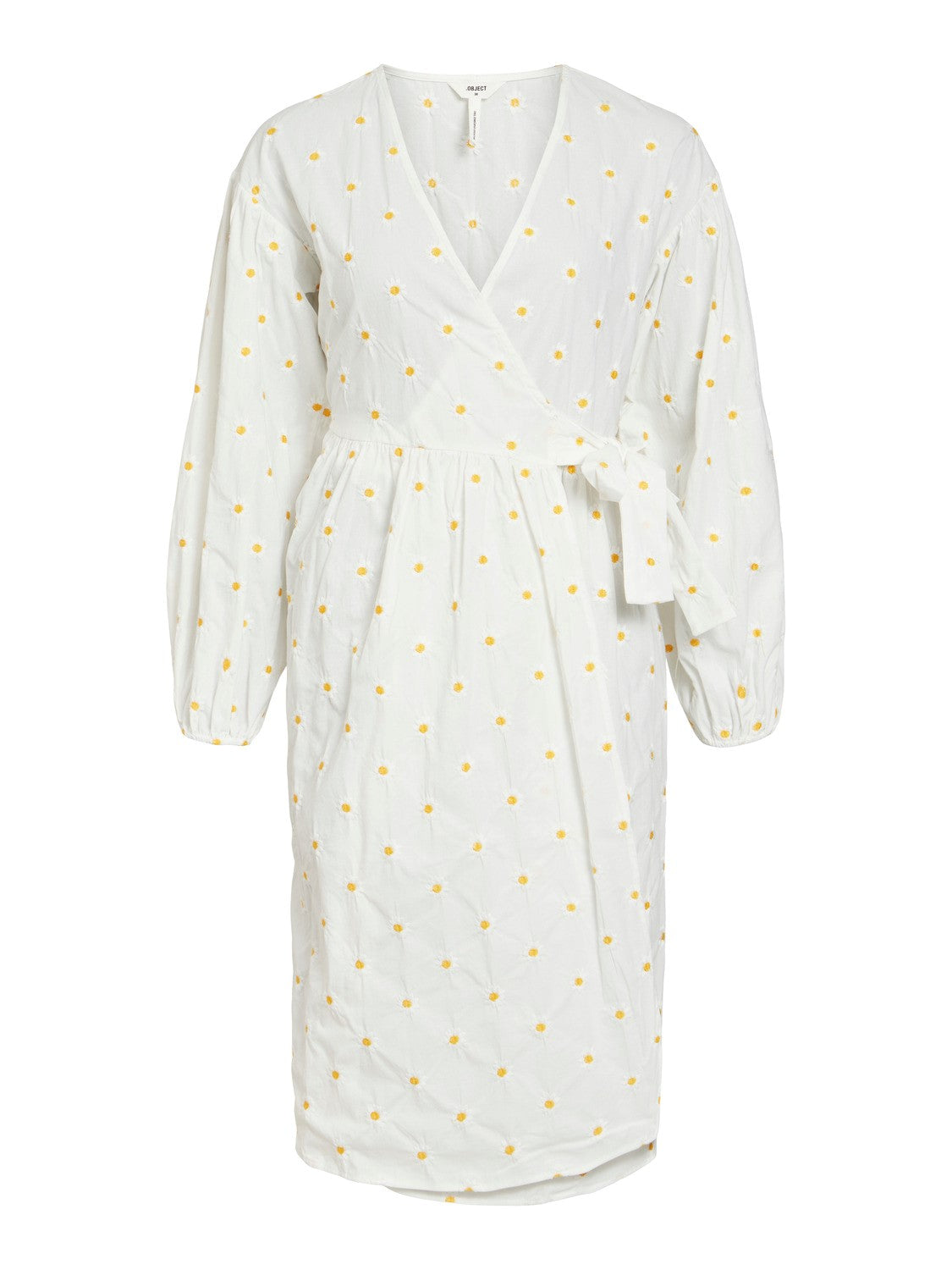 Tammy Midi Wrap  Dress (Cloud Dancer)