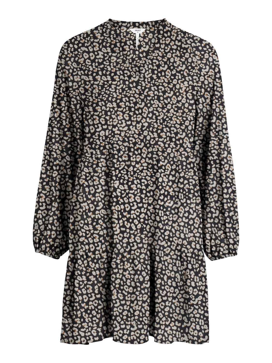 Braylon Smock Dress (Leopard)