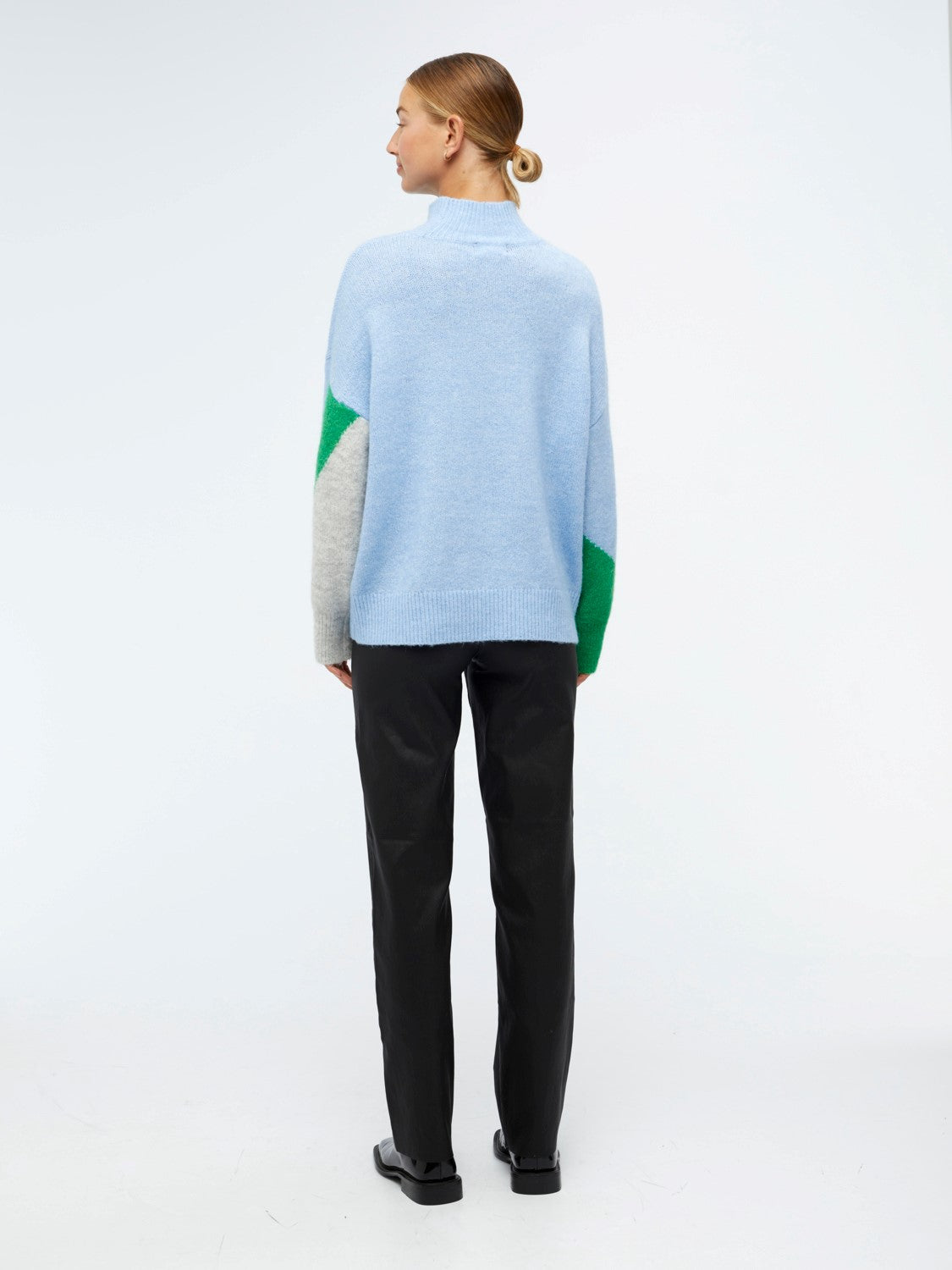 Geromin Jumper (Serenity Light grey/fern green)