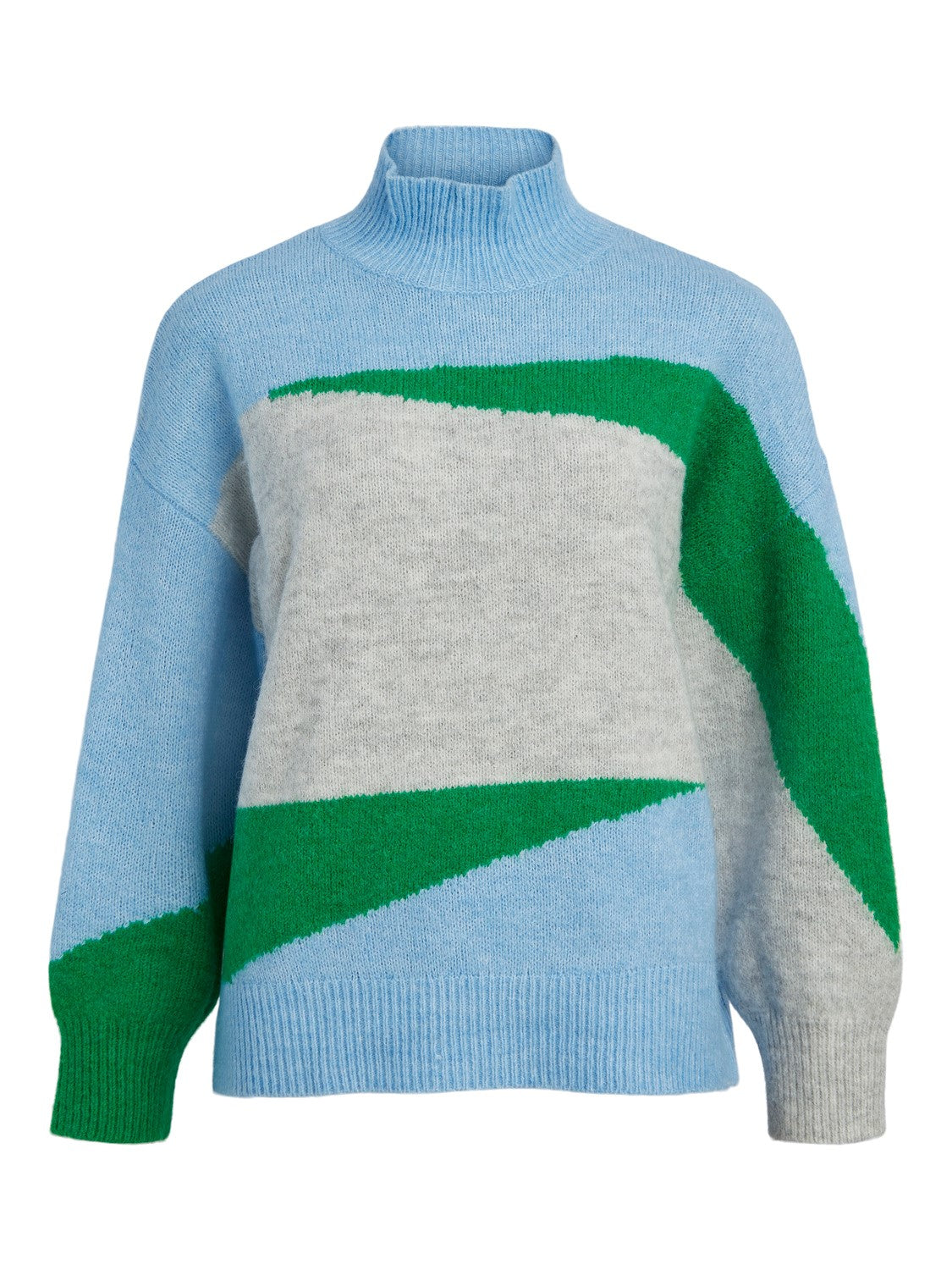 Geromin Jumper (Serenity Light grey/fern green)