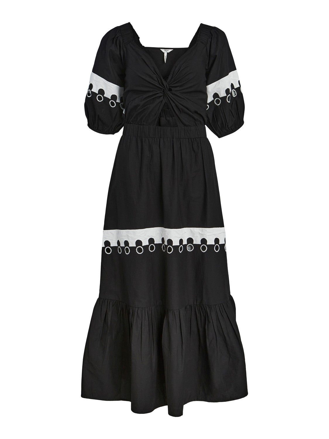 MOMO DRESS (BLACK/WHITE)