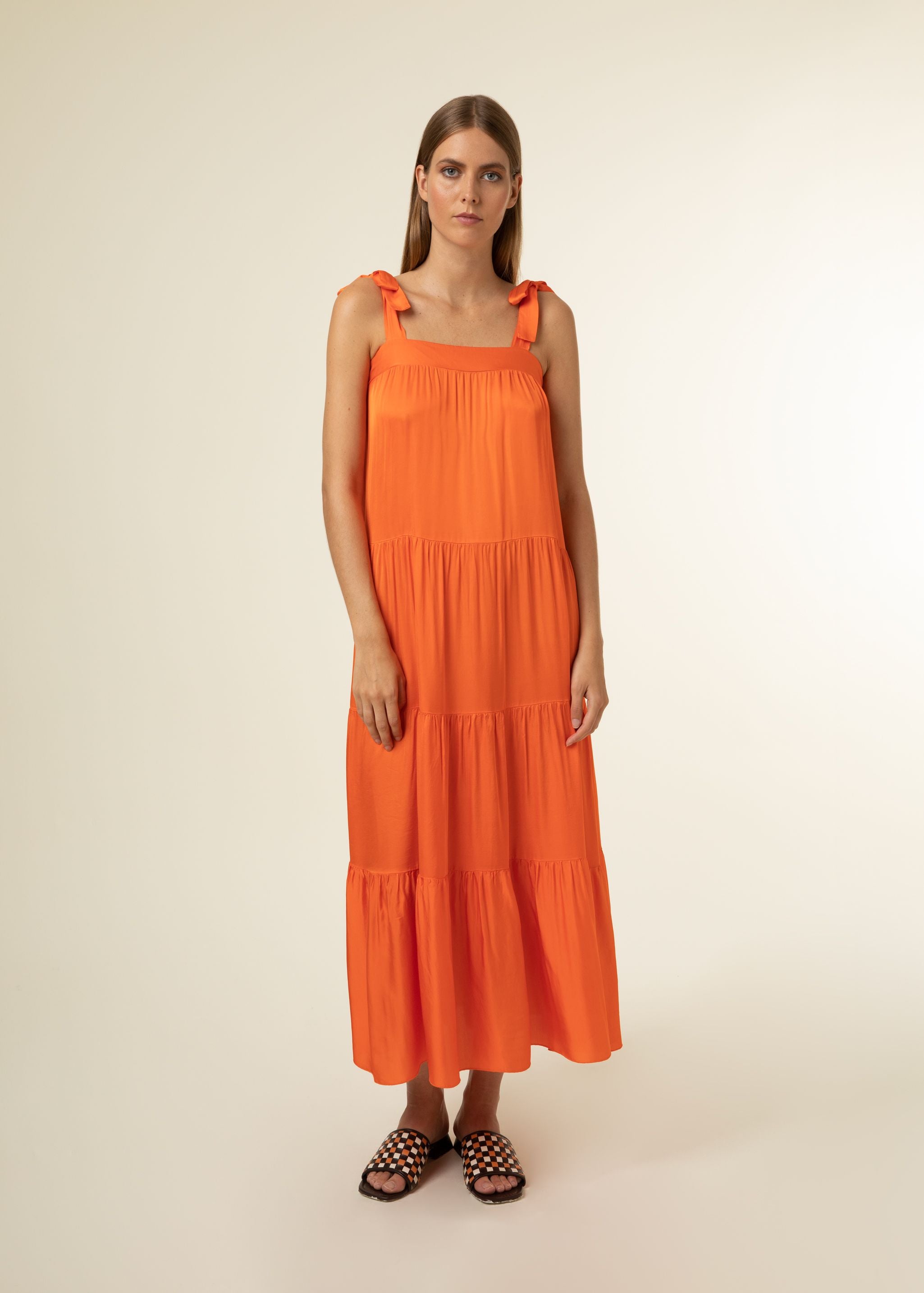 Rawen Dress (Orange)