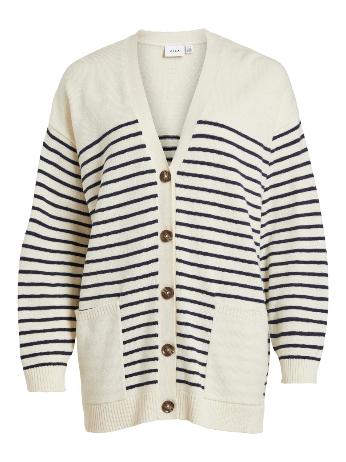 Shaunagh Striped Cardigan (Navy Blaze)