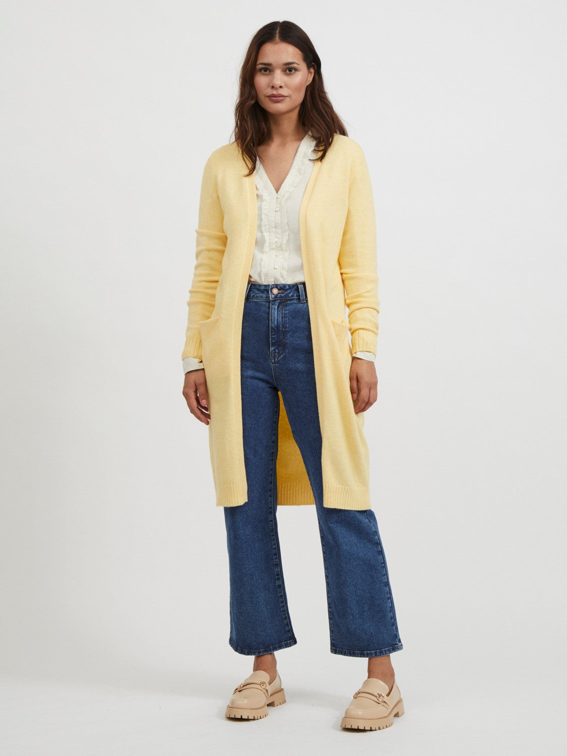 Lemon Longline Cardigan 