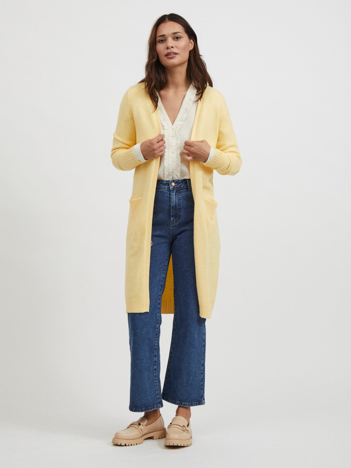 Lemon Longline Cardigan 