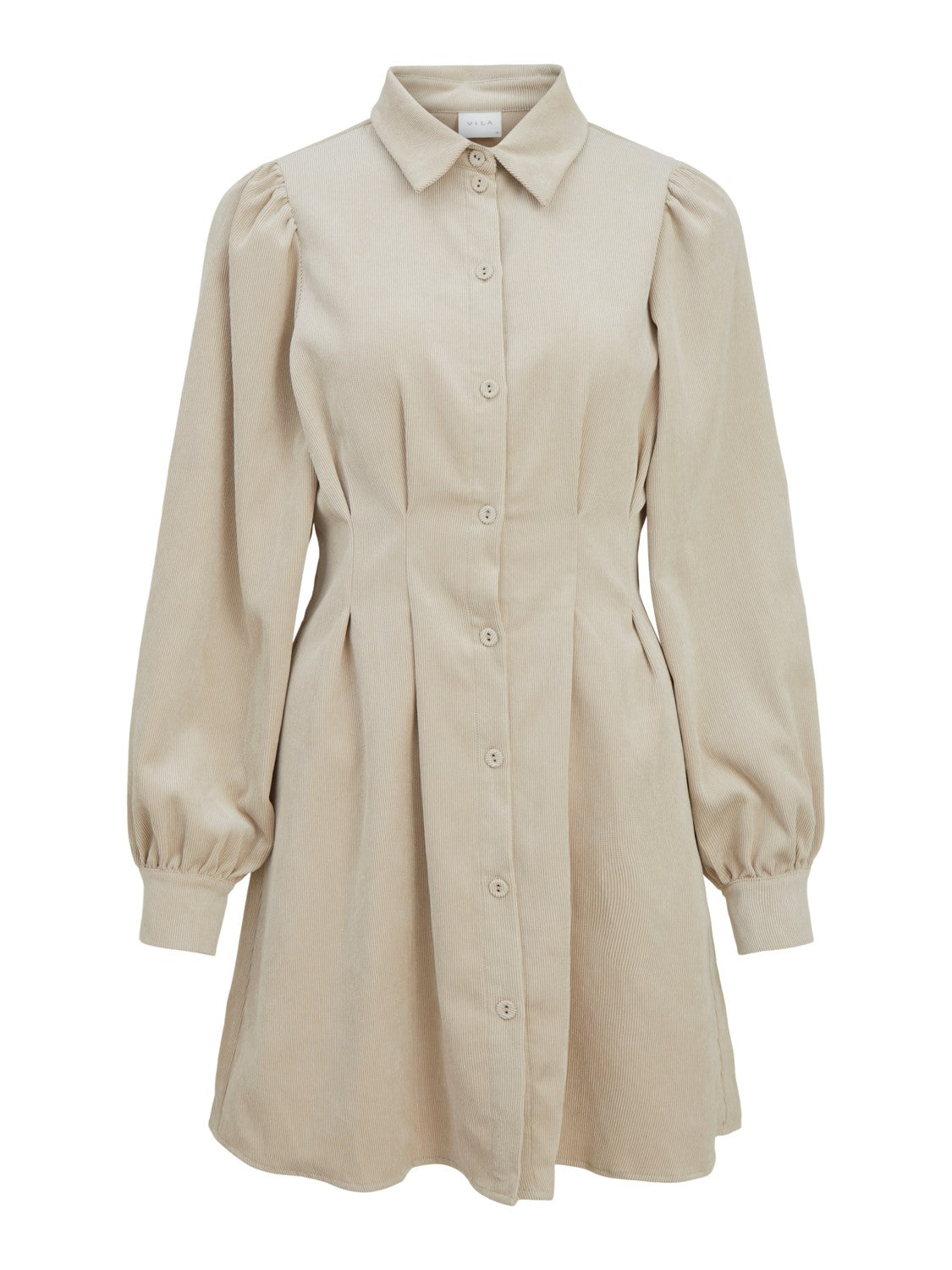 Kendal Shirt Dress (Cream)