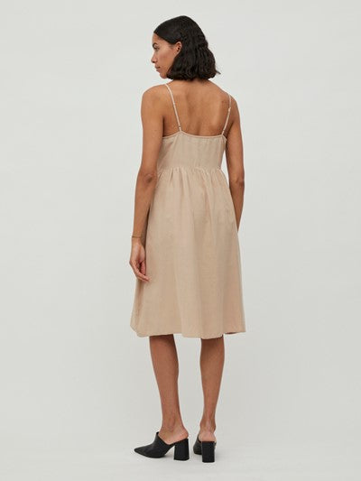 Brooklyn Strap Dress (Cement)