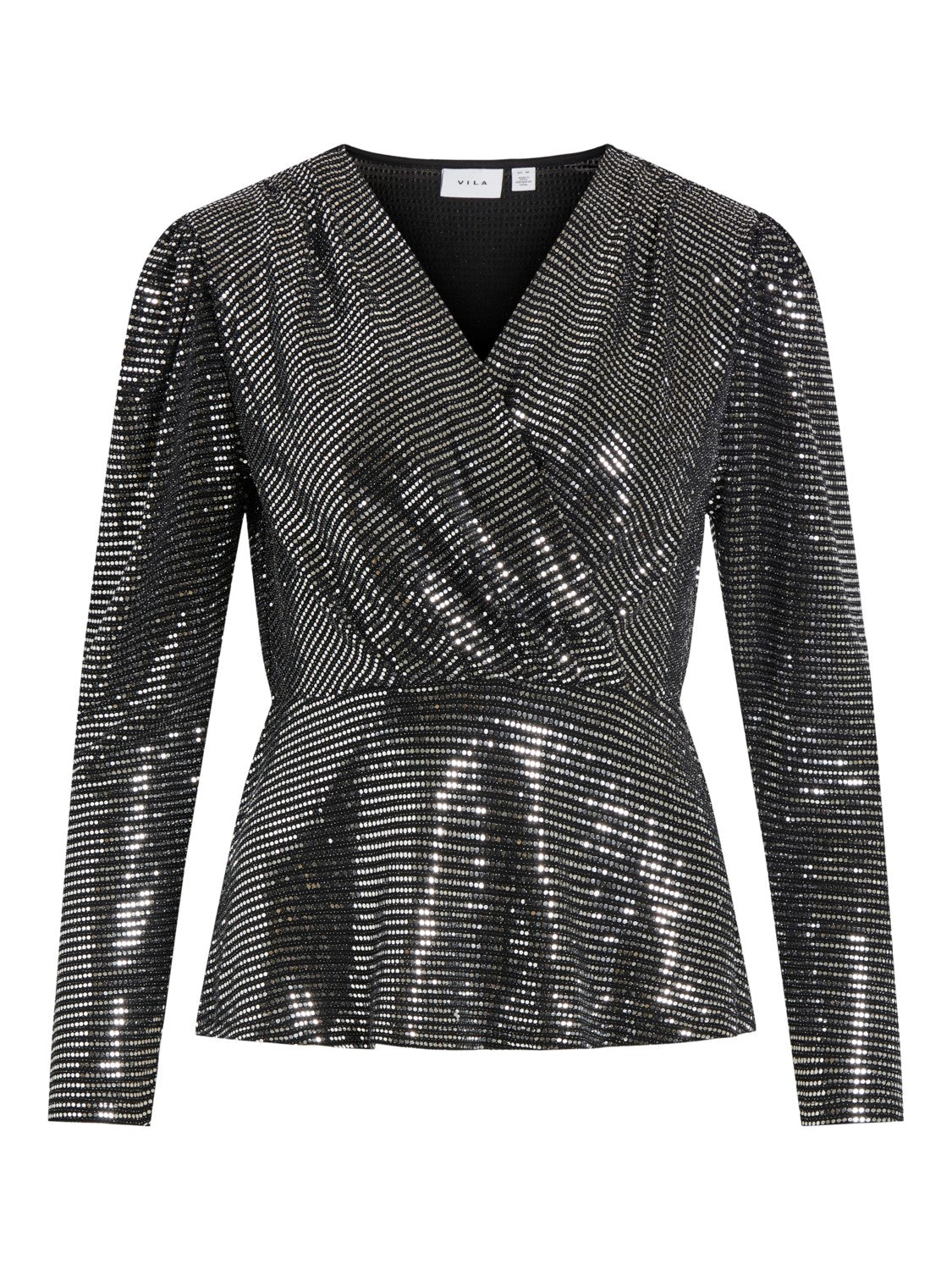 Festia Top (Black/Silver)