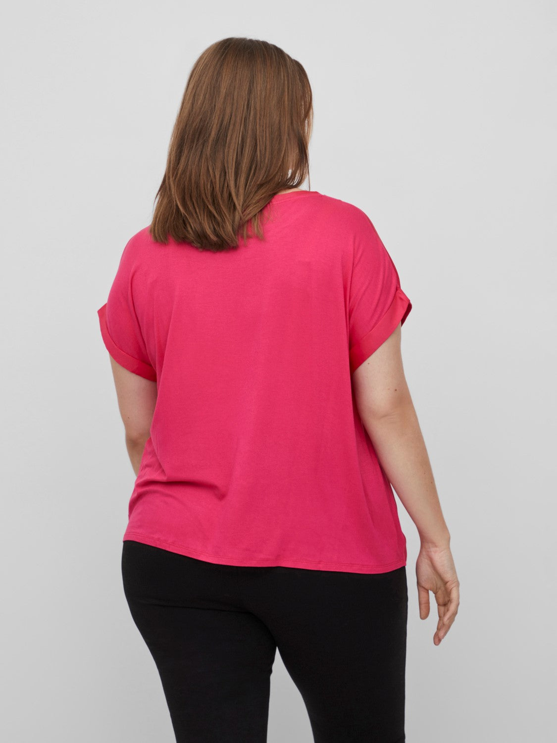 Riley Satin Top (Pink Yarrow)